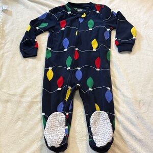 3/$20 Carter's Toddler Fleece Pyjama with Rubber Footie